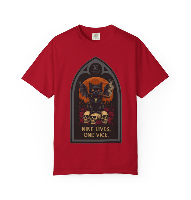 Black Cat. Nine Lives. One Vice. T-Shirt