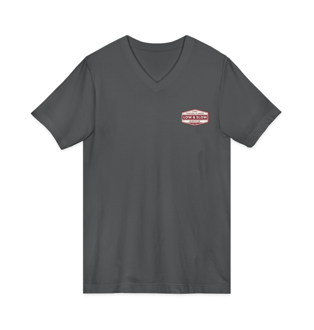 Low & Slow Burn Club V-Neck T-Shirt