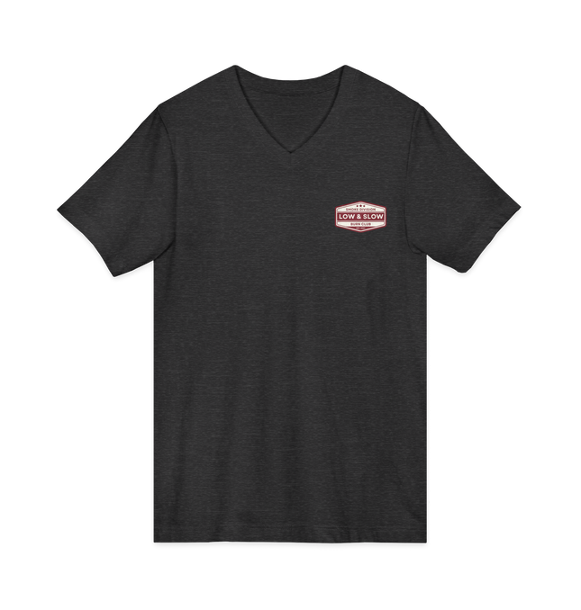 Low & Slow Burn Club V-Neck T-Shirt