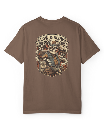Low & Slow Burn Club Crew Neck T-Shirt