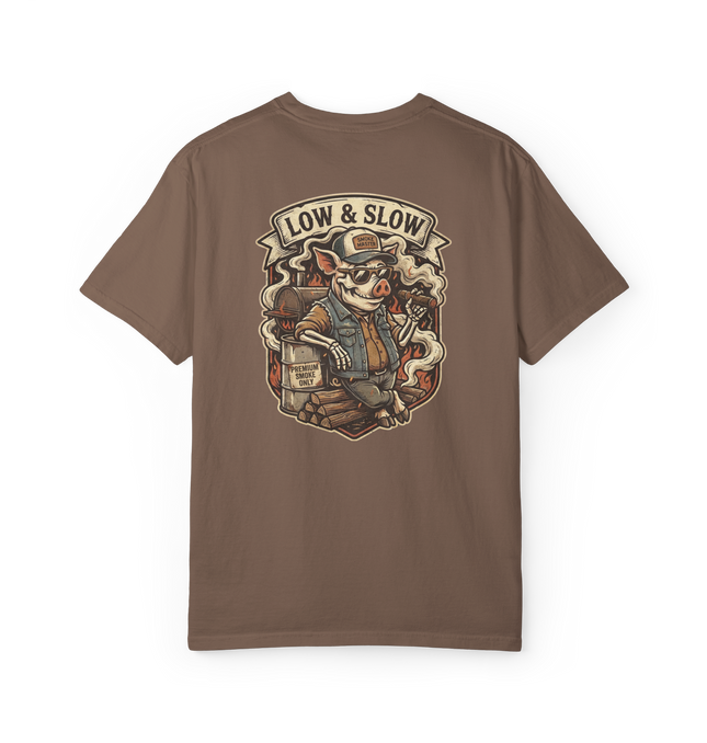 Low & Slow Burn Club Crew Neck T-Shirt