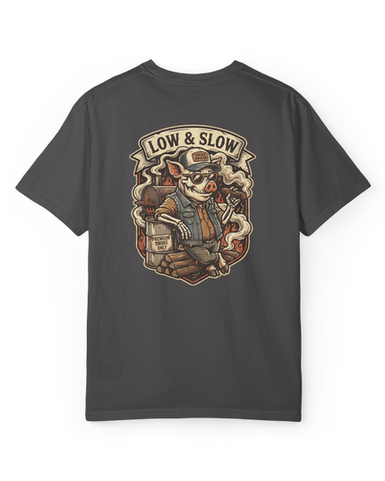 Low & Slow Burn Club Crew Neck T-Shirt