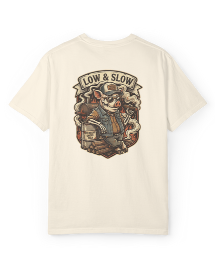 Low & Slow Burn Club Crew Neck T-Shirt