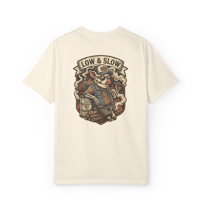Low & Slow Burn Club Crew Neck T-Shirt