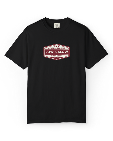 Low & Slow Burn Club Crew Neck T-Shirt