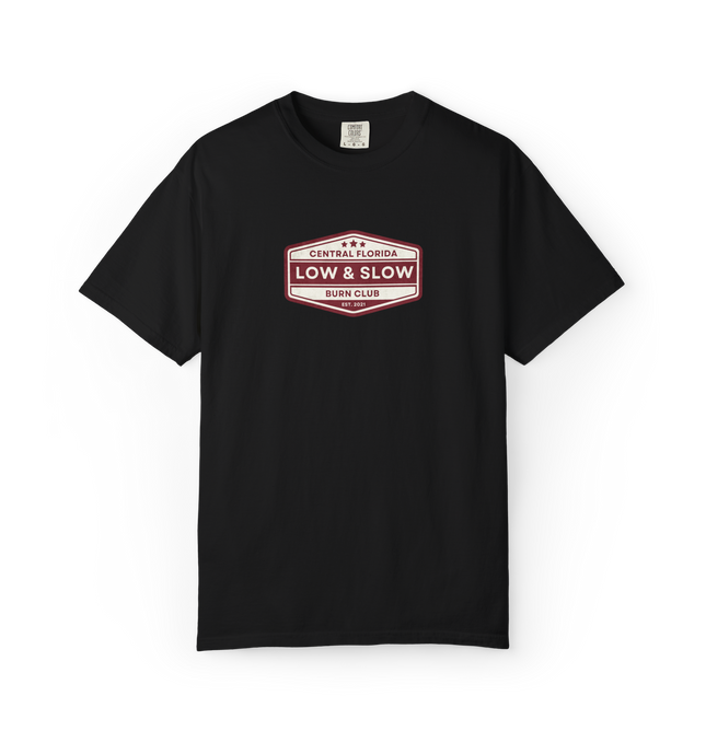 Low & Slow Burn Club Crew Neck T-Shirt