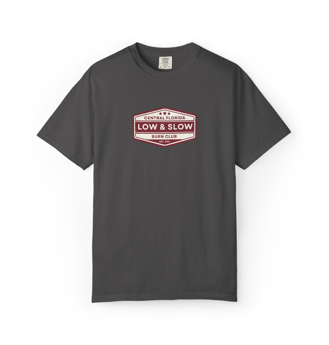Low & Slow Burn Club Crew Neck T-Shirt