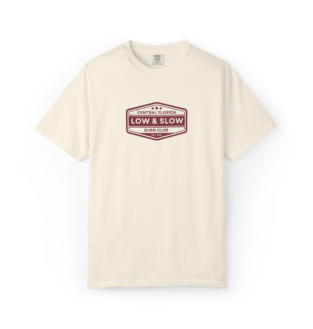 Low & Slow Burn Club Crew Neck T-Shirt