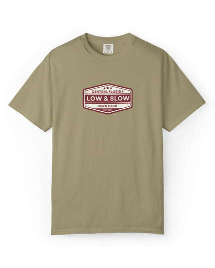 Low & Slow Burn Club Crew Neck T-Shirt