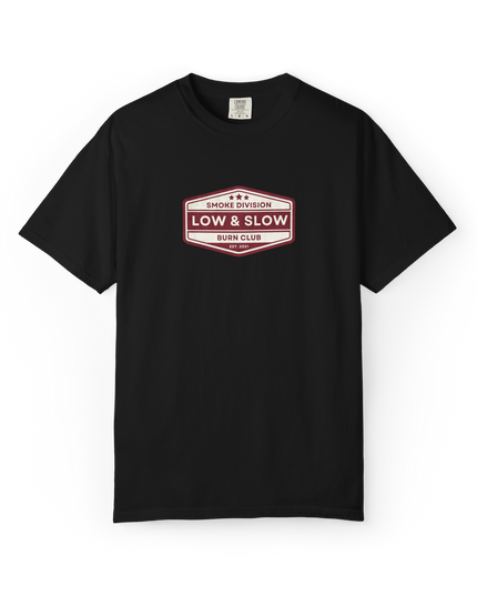 Low & Slow Burn Club Crew Neck T-Shirt