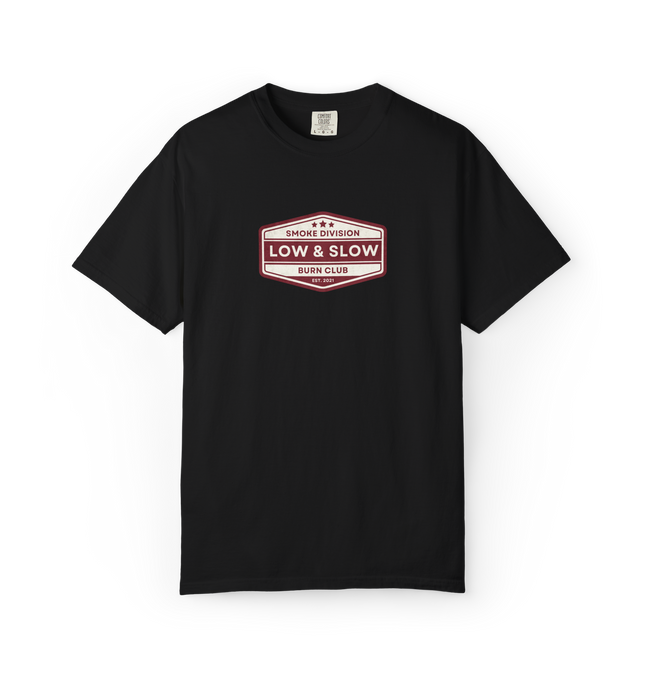 Low & Slow Burn Club Crew Neck T-Shirt