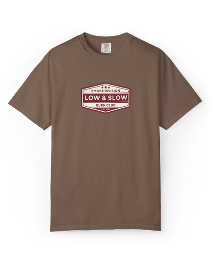 Low & Slow Burn Club Crew Neck T-Shirt