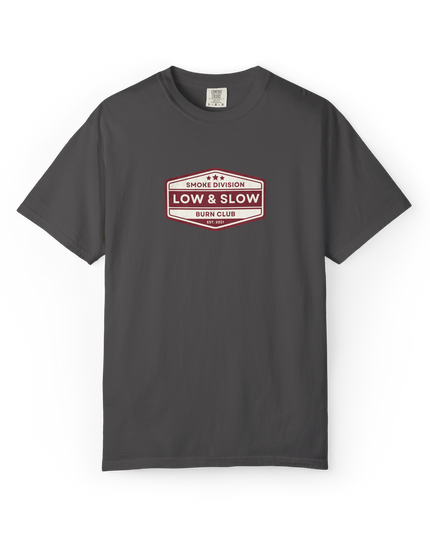 Low & Slow Burn Club Crew Neck T-Shirt