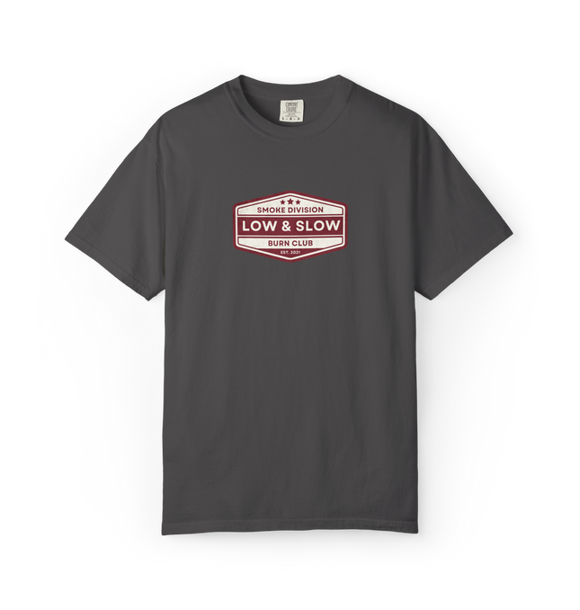 Low & Slow Burn Club Crew Neck T-Shirt