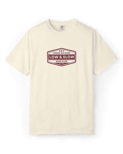 Low & Slow Burn Club Crew Neck T-Shirt