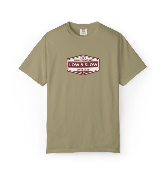 Low & Slow Burn Club Crew Neck T-Shirt