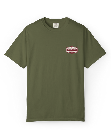 Low & Slow Burn Club Crew Neck T-Shirt