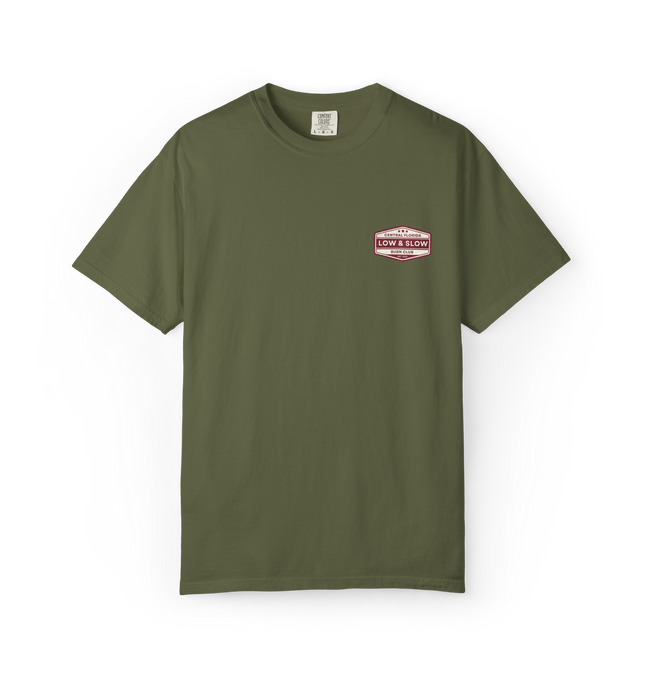 Low & Slow Burn Club Crew Neck T-Shirt