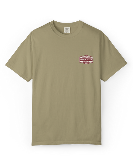 Low & Slow Burn Club Crew Neck T-Shirt