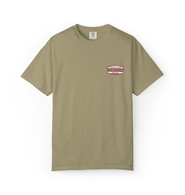Low & Slow Burn Club Crew Neck T-Shirt