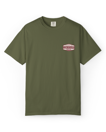 Low & Slow Burn Club Crew Neck T-Shirt