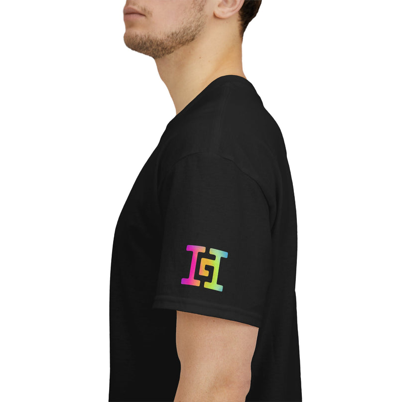 Gar Gear WE GOT ACTION! The OG Black t-shirt – HG logo on left sleeve