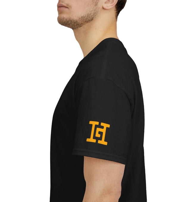 Gar Gear WE GOT ACTION! Drop #78 Black t-shirt – sleeve detail