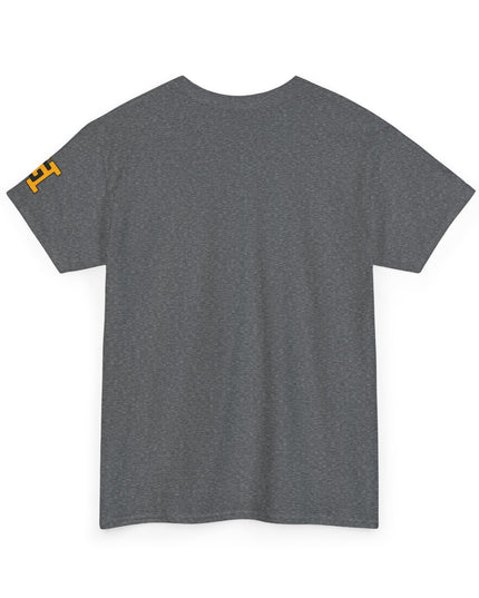 Gar Gear WE GOT ACTION! Drop #78 Heather Grey t-shirt – back print detail