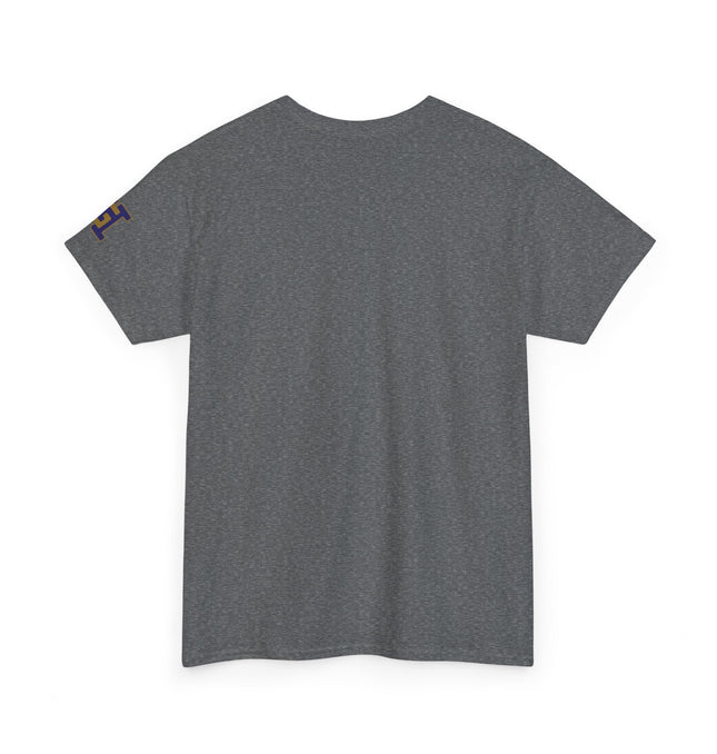 Gar Gear WE GOT ACTION! Drop #79 Heather Grey t-shirt – back print detail