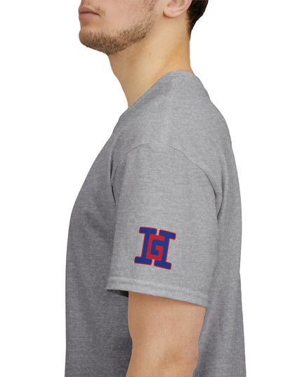 Gar Gear WE GOT ACTION! Drop #80 Sport Grey t-shirt – sleeve detail