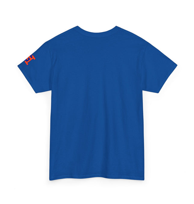 Gar Gear WE GOT ACTION! Drop #81 Royal Blue t-shirt – back print detail