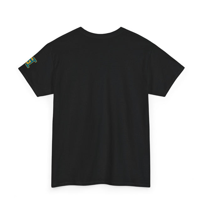 Gar Gear WE GOT ACTION! Drop #82 Black t-shirt – back print detail