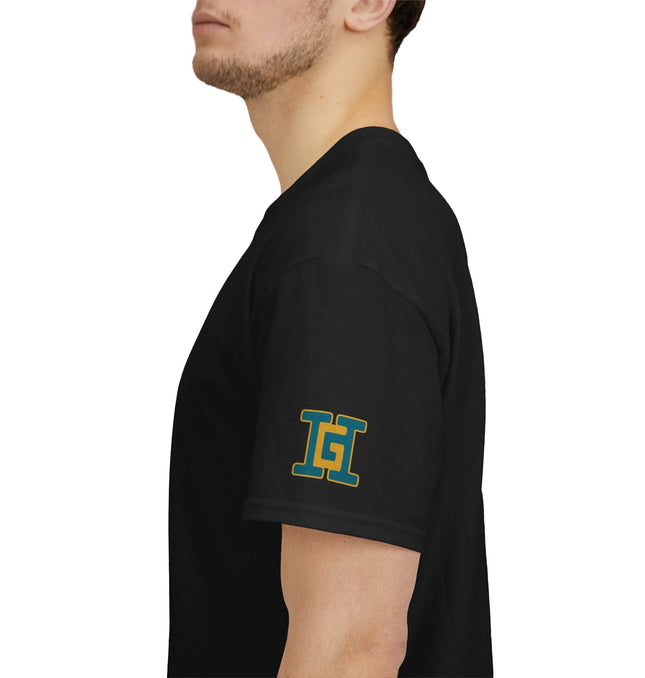 Gar Gear WE GOT ACTION! Drop #82 Black t-shirt – sleeve detail
