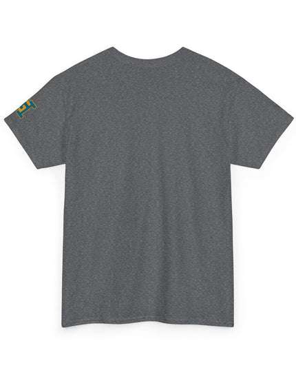 Gar Gear WE GOT ACTION! Drop #82 Heather Grey t-shirt – back print detail