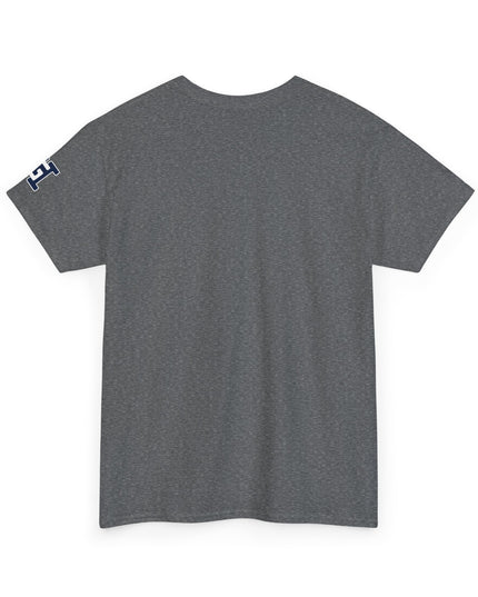 Gar Gear WE GOT ACTION! Drop #83 Heather Grey t-shirt – back print detail