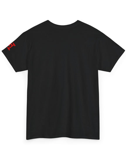 Gar Gear WE GOT ACTION! Drop #86 Black t-shirt – back print detail