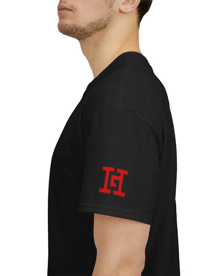 Gar Gear WE GOT ACTION! Drop #86 Black t-shirt – sleeve detail