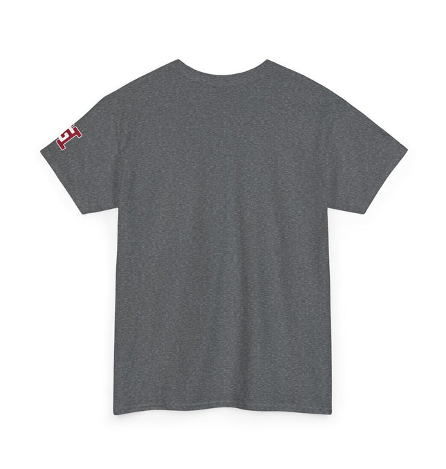 Gar Gear WE GOT ACTION! Drop #87 Heather Grey t-shirt – back print detail