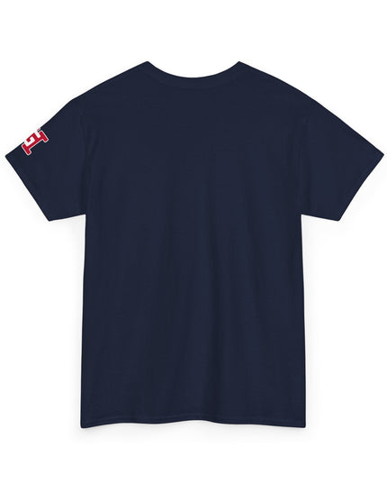 Gar Gear WE GOT ACTION! Drop #88 Navy Blue t-shirt – back print detail