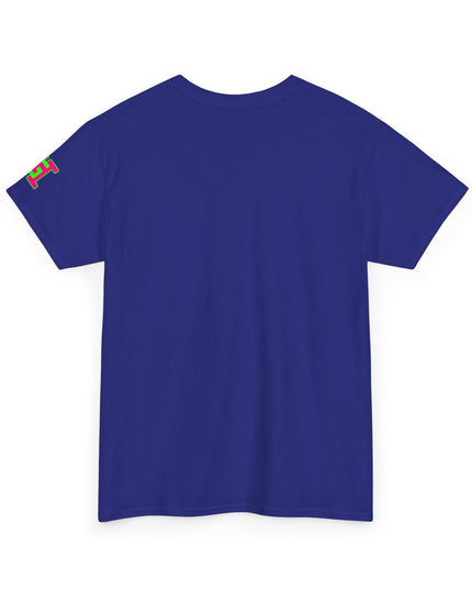 Gar Gear WE GOT ACTION! Drop #90 Cobalt t-shirt – back print detail