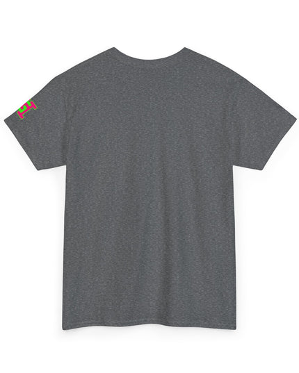 Gar Gear WE GOT ACTION! Drop #90 Heather Grey t-shirt – back print detail