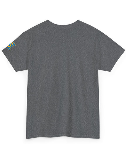 Gar Gear WE GOT ACTION! Drop #91 Heather Grey t-shirt – back print detail