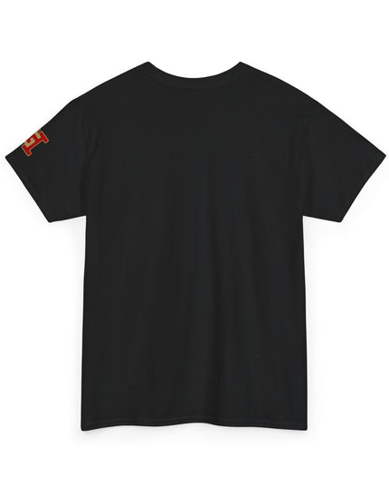 Gar Gear WE GOT ACTION! Drop #92 Black t-shirt – back print detail