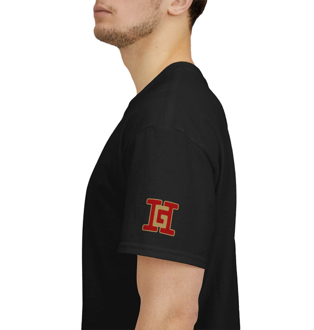 Gar Gear WE GOT ACTION! Drop #92 Black t-shirt – sleeve detail