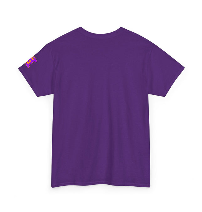 Gar Gear WE GOT ACTION! Drop #93 Purple t-shirt – back print detail