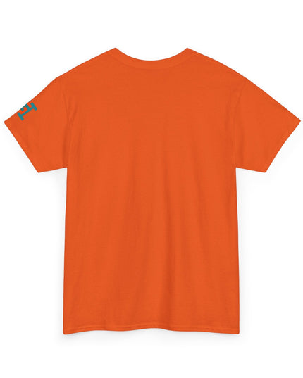 Gar Gear WE GOT ACTION! Drop #95 Orange t-shirt – back print detail
