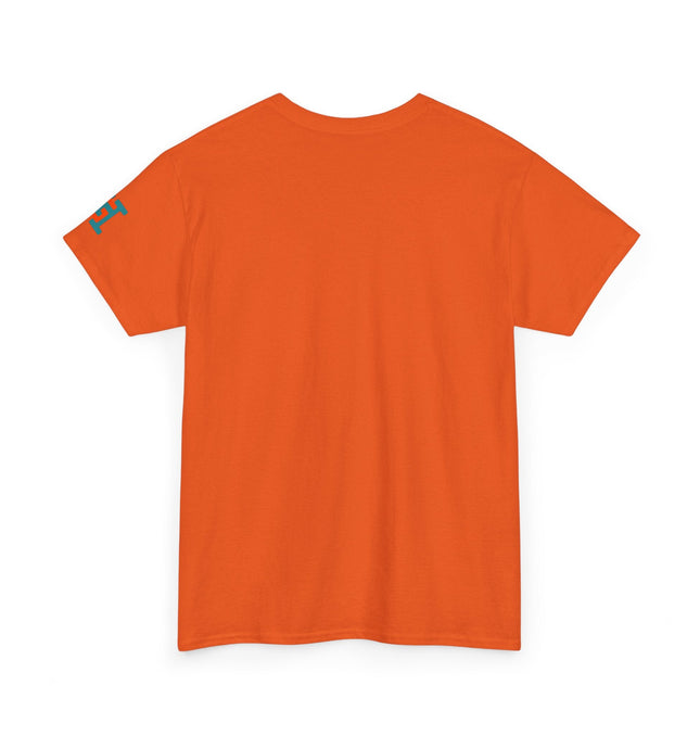 Gar Gear WE GOT ACTION! Drop #95 Orange t-shirt – back print detail