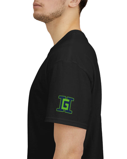 Gar Gear WE GOT ACTION! Drop #96 Black t-shirt – sleeve detail