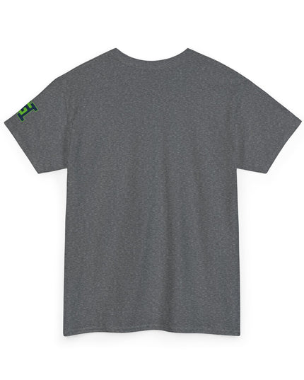 Gar Gear WE GOT ACTION! Drop #96 Heather Grey t-shirt – back print detail