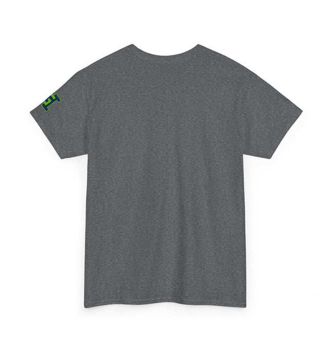 Gar Gear WE GOT ACTION! Drop #96 Heather Grey t-shirt – back print detail